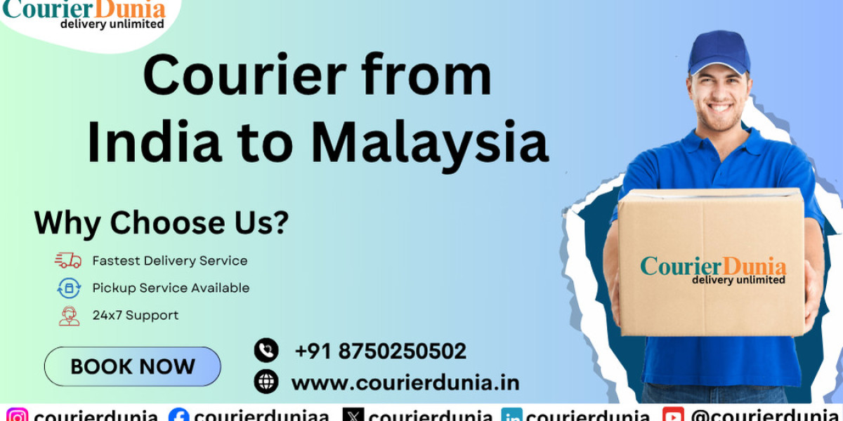 Send Courier from India to Malaysia
